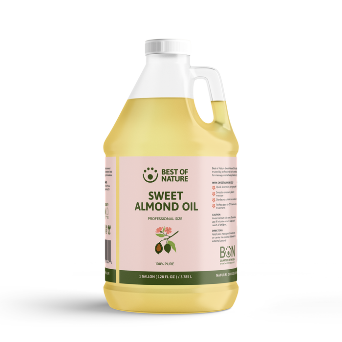 Best of Nature Almond Massage & Body Oil - 100% Pure