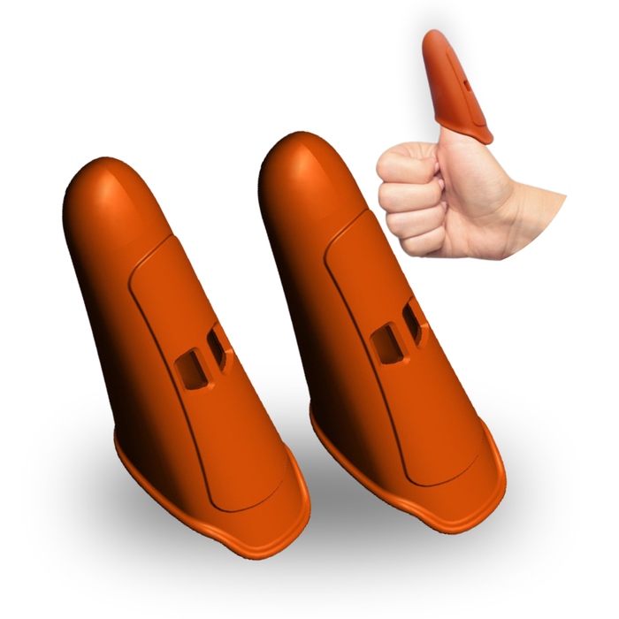 Thumbsavers Advance Massage Tool for Deep Tissue and Trigger Point Massage – Thumb and Joint Support for Massage Therapists, Chiropractors and Physical Therapists with Improved Venting and Sensitive Tip – Hand Protection Aid (Available in Small and Large)