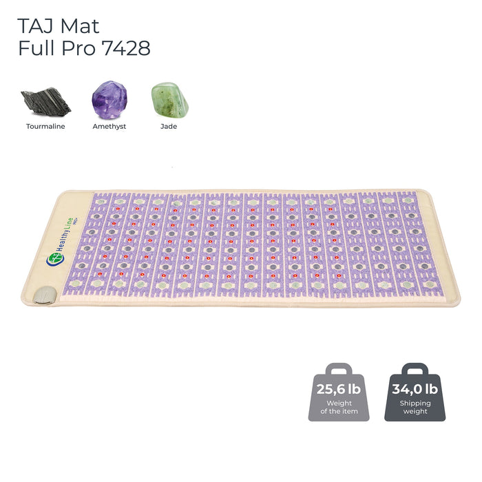 TAJ-Mat™ Full Pro PLUS 7428 Firm | Photon PEMF InfraMat Pro®