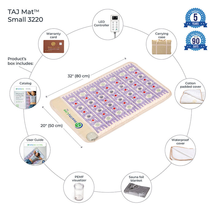 TAJ-Mat™ Medium 3220 Firm | New Edition | Photon PEMF InfraMat Pro®