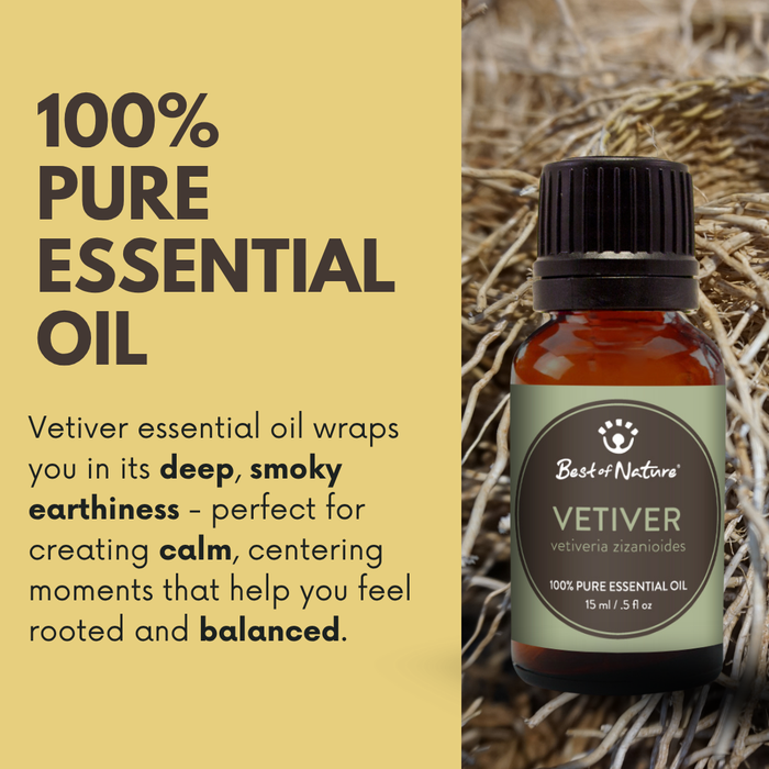 Best of Nature Vetiver Essential Oil