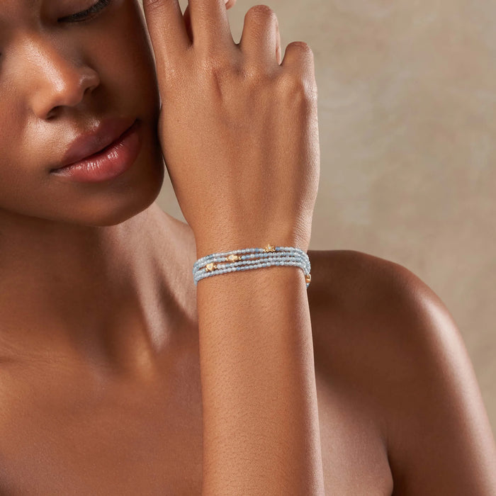 Hidden Depths - Aquamarine Bracelet