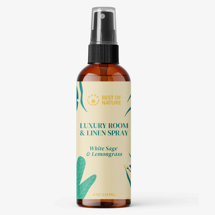 Best of Nature White Sage & Lemongrass Luxury Room & Linen Spray made with Pure Essential Oils