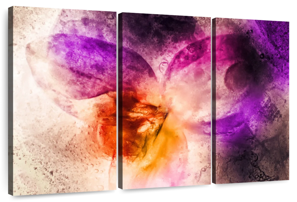 Abstract Floral Wall Art