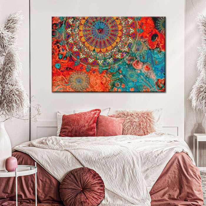 Abstract Tribal Mandalas Wall Art