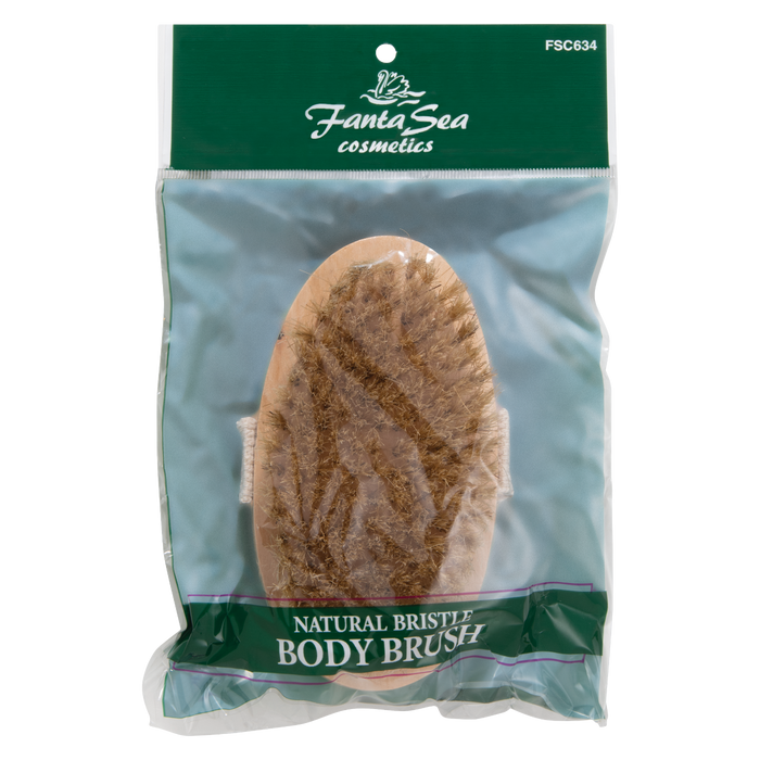 Natural Bristle Body Brush