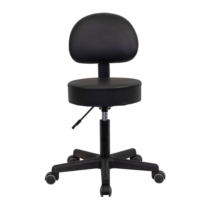 CanDo Pneumatic Rolling Swivel Stool - With/Without Backrest