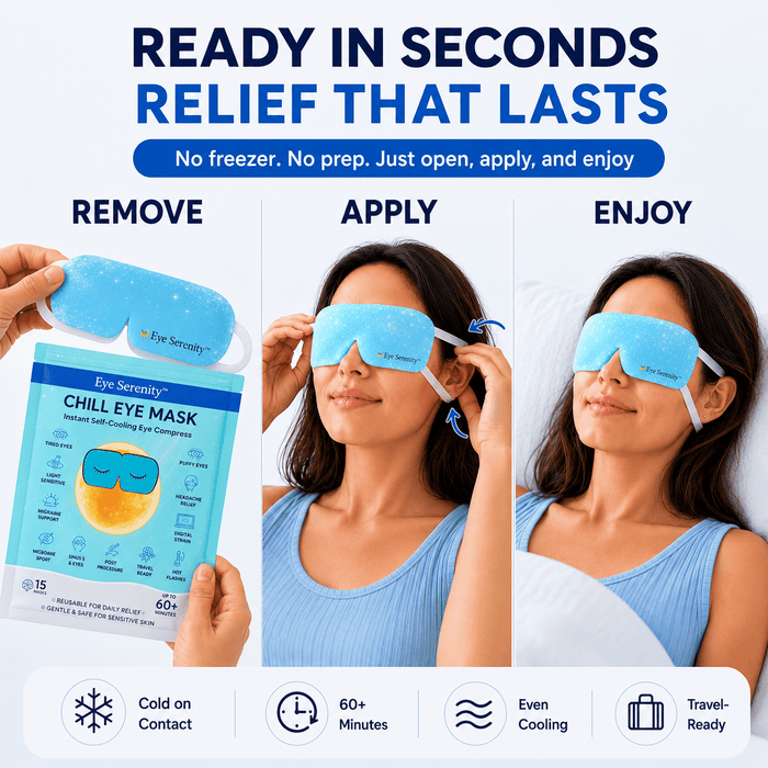 CHILL Self-Cooling Eye Masks