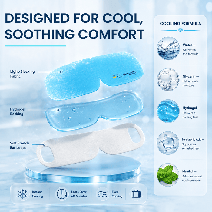 CHILL Self-Cooling Eye Masks