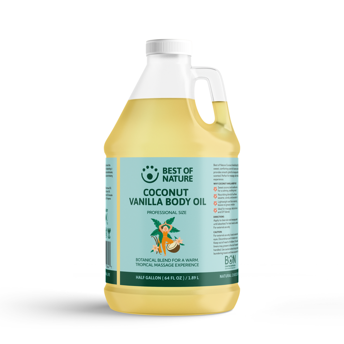 Best of Nature Coconut Vanilla Aromatherapy Massage & Body Oil