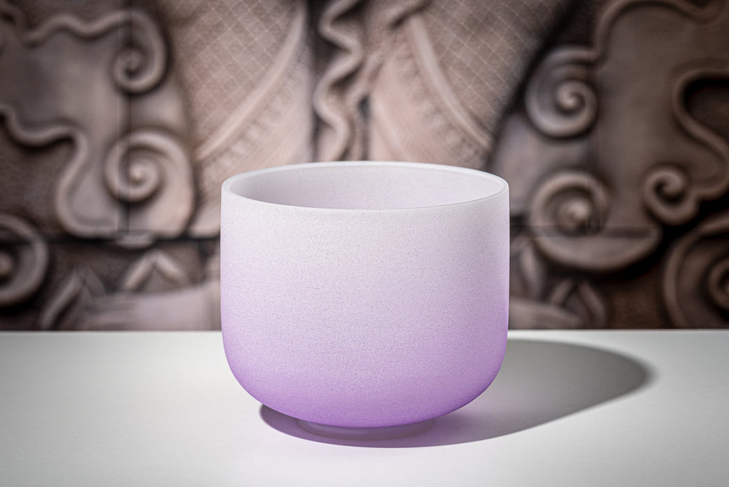 7 Chakra Color Quartz Crystal Singing Bowls Set (8"-14")