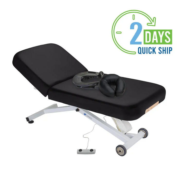 Earthlite Ellora Electric Lift Massage Table - Quick Ship with Free Flex Rest Face Cradle and Strata Face Pillow