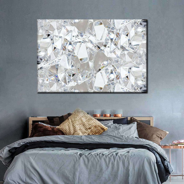 Abstract Ice Wall Art