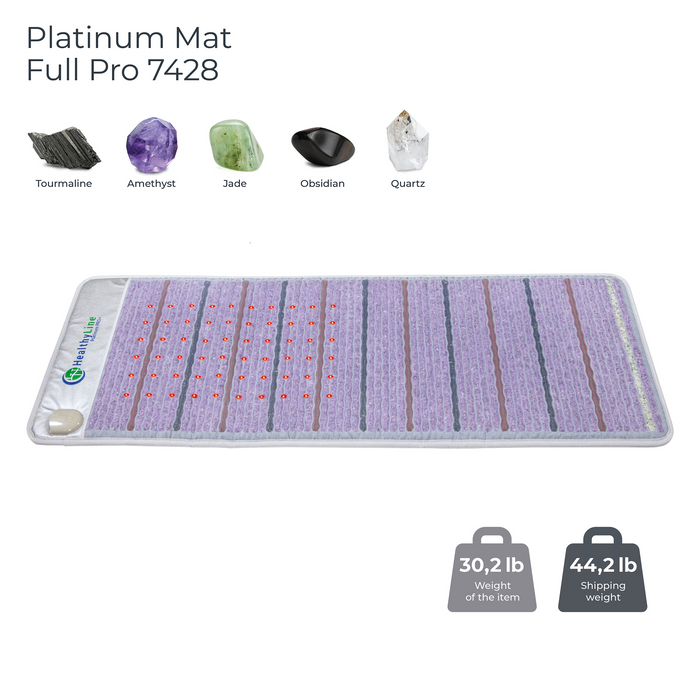 HealthyLine Platinum Mat™ - Full Pro PLUS 7428 Firm - Photon Advanced PEMF InfraMat Pro®