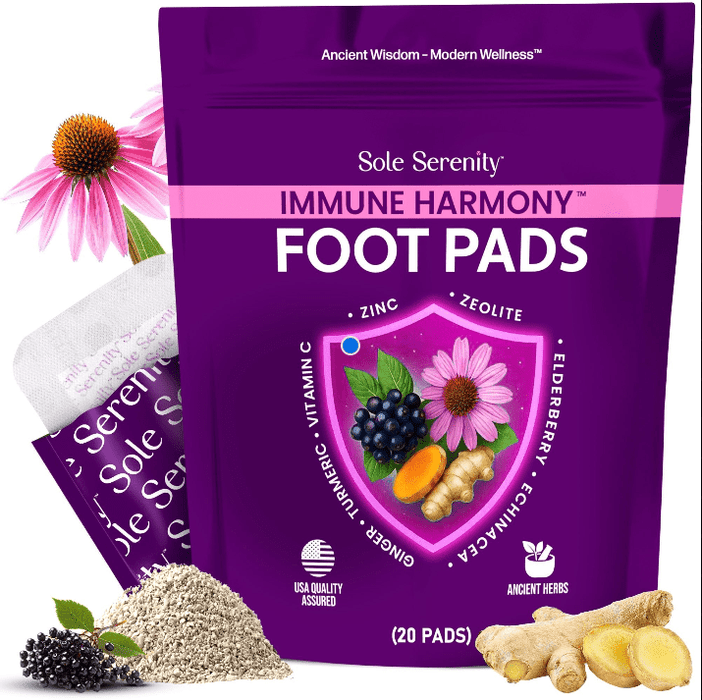 A Total Wellness 4 Pack Bundle - Detox Foot Pads