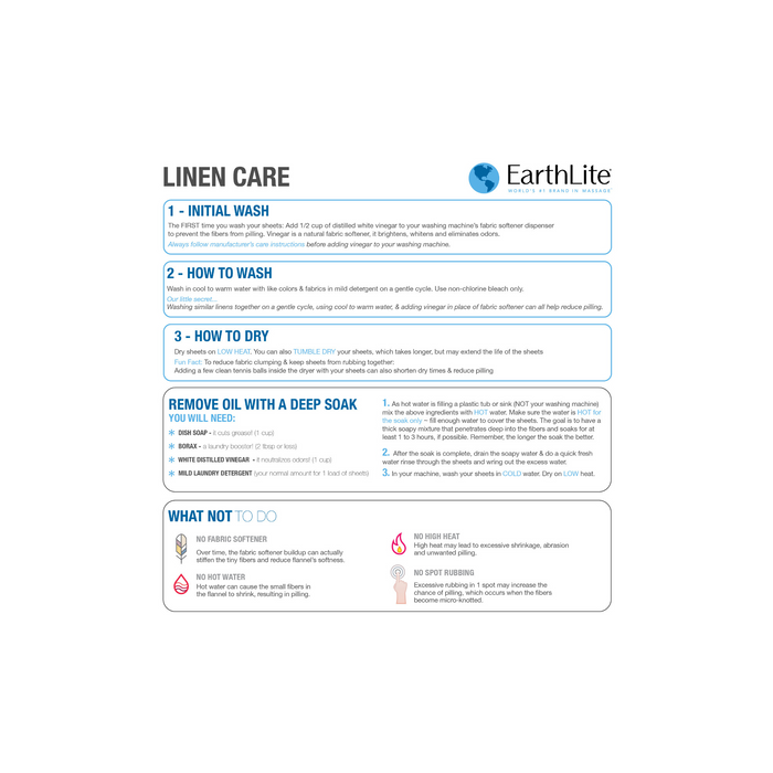 EARTHLITE Dura Luxe Microfiber Sheet Set