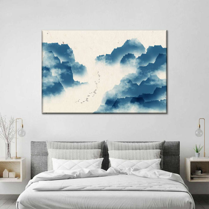 Abstract Chinese Scenery Wall Art