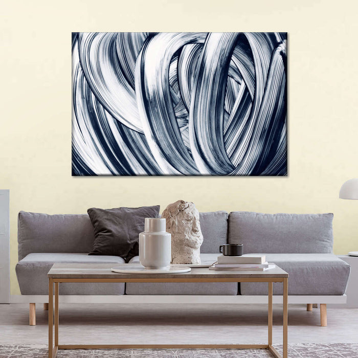 Abstract Grunge Strokes Wall Art