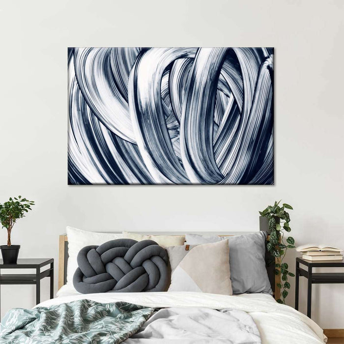 Abstract Grunge Strokes Wall Art