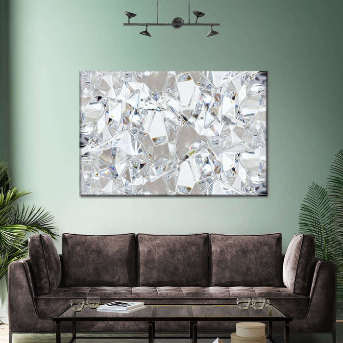 Abstract Ice Wall Art