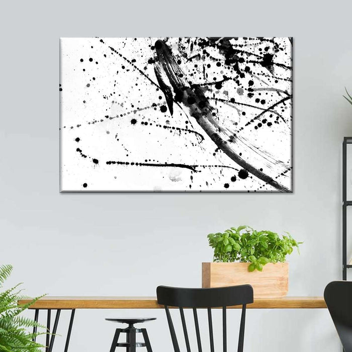 Abstract Black And White Wall Art