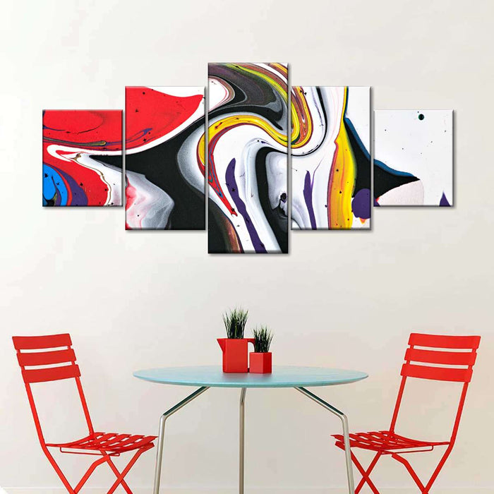 Abstract Swirls Wall Art