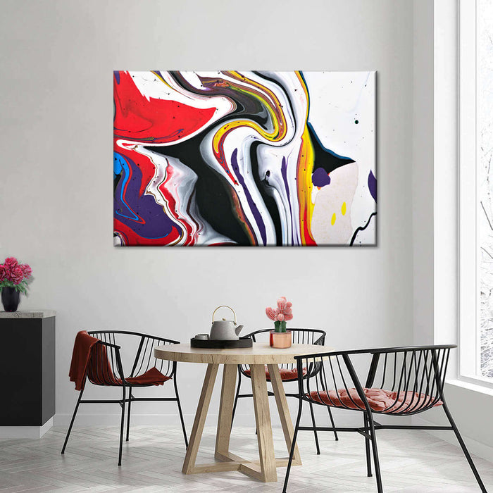 Abstract Swirls Wall Art