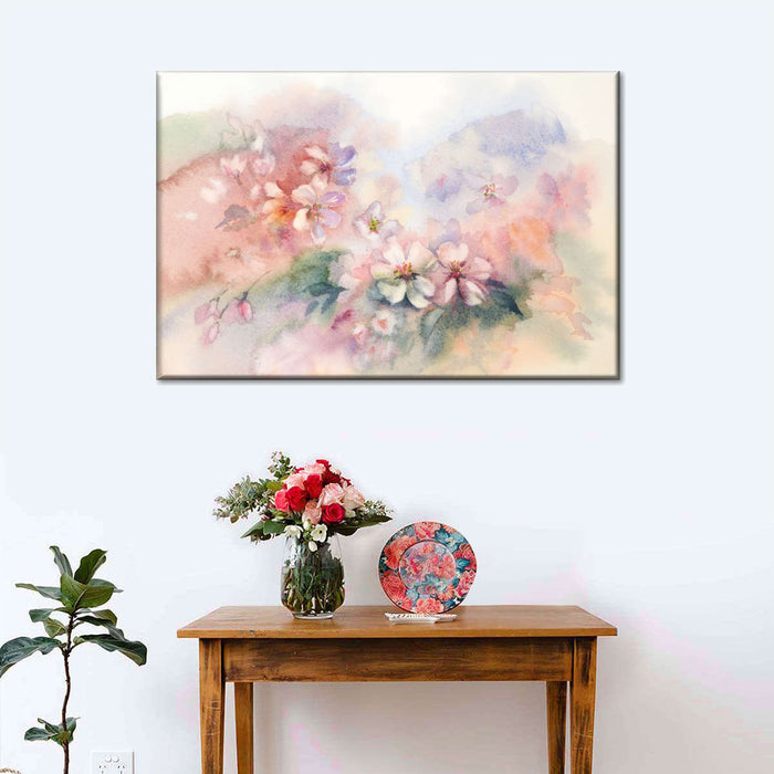 Abstract Cherry Blossom Wall Art