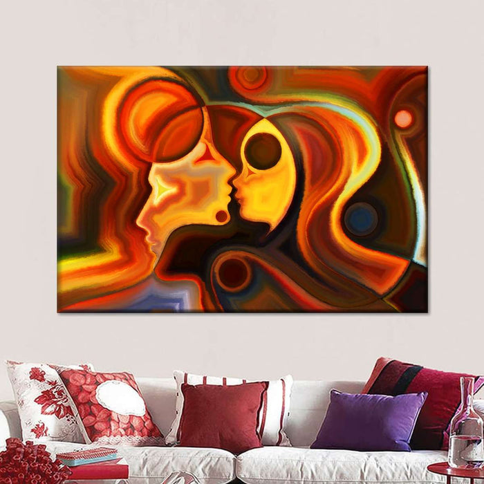 Abstract Love Wall Art