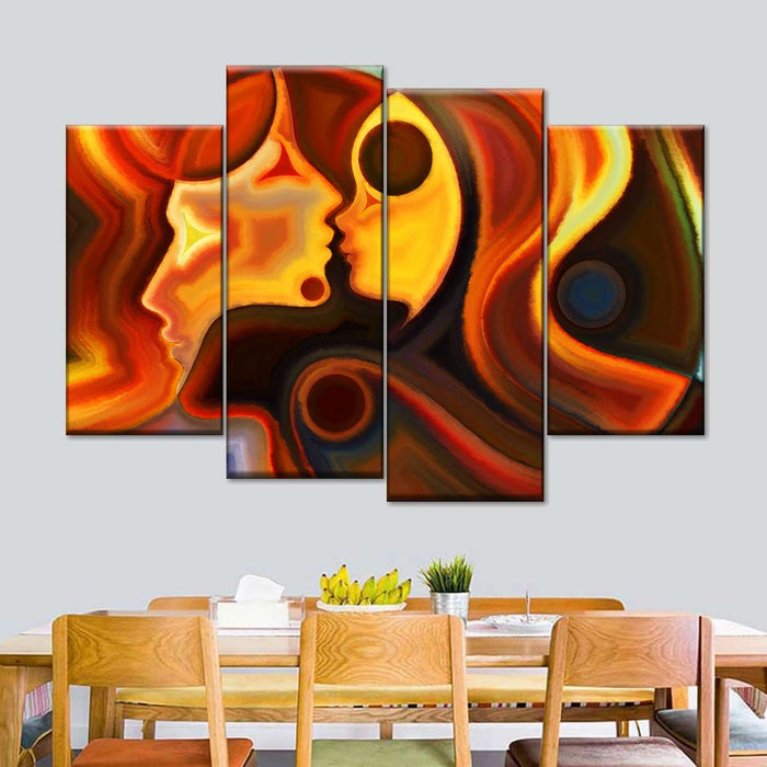 Abstract Love Wall Art