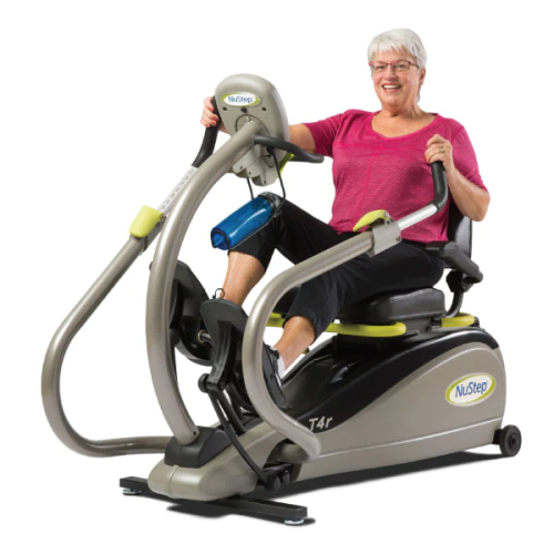 Nustep T4r Recumbent Cross Trainer - Low Impact Full Body Cross Training. Great For Seniors With Mobility Issues.