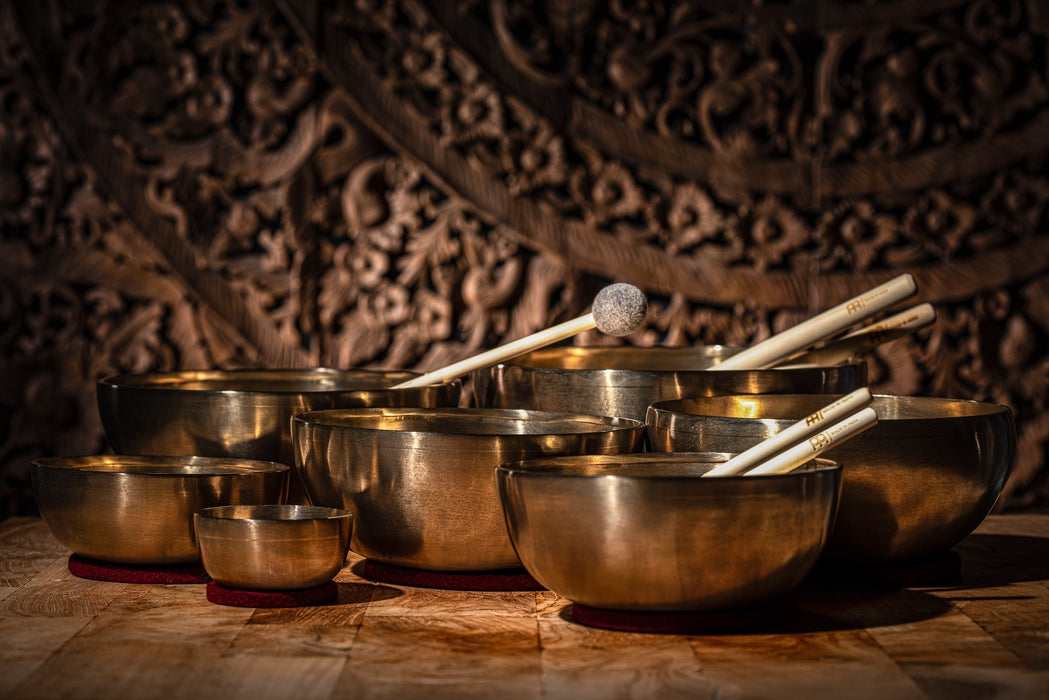 Chakra Metal Singing Bowl Set - 7 Handmade Sound Healing Bowls