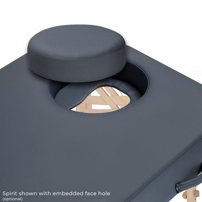 Earthlite Spirit Portable Massage Table with Face Hole and Plug
