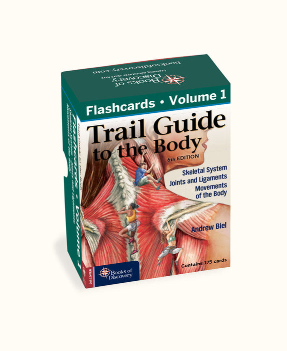 Trail Guide to the Body Flashcards, 6th Edition, Volume 1 - Open Box