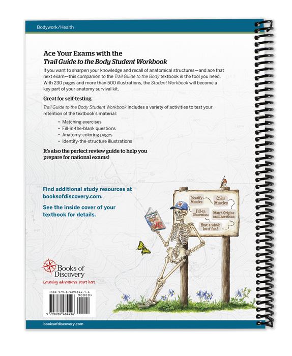 Trail Guide to the Body Workbook, 7th edition