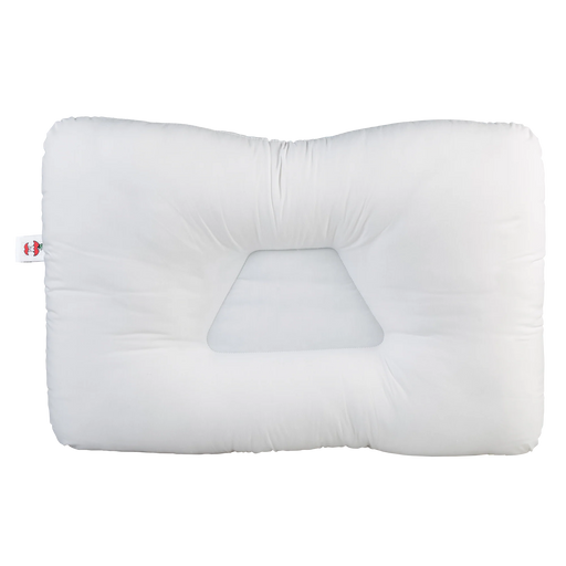 White core products cervical pillow on a white background