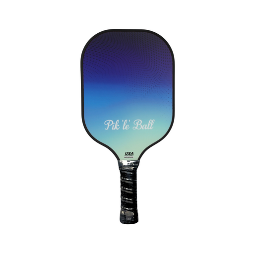 Pickleball Paddle, USAPA Approved, Pinnacle Pro Carbon Fiber Surface, Polypropylene Honeycomb Core with Cushion Comfort Grip by Pik'le'Ball