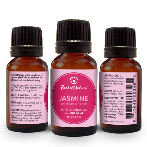 Jasmine Absolute Essential Oil blended with Jojoba Oil - Spa & Bodywork Market