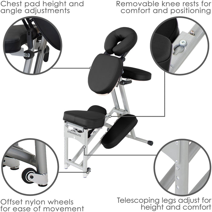 Stronglite Stronglite Ergo Pro II Massage Chair Package — Spa & Bodywork Market