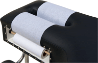Headrest Paper Rolls (Chiropractic) - Crepe / 8.5" x 125' - Spa & Bodywork Market