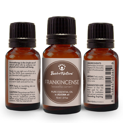 Frankincense, Olibanum Essential Oil blended with Jojoba Oil - Spa & Bodywork Market