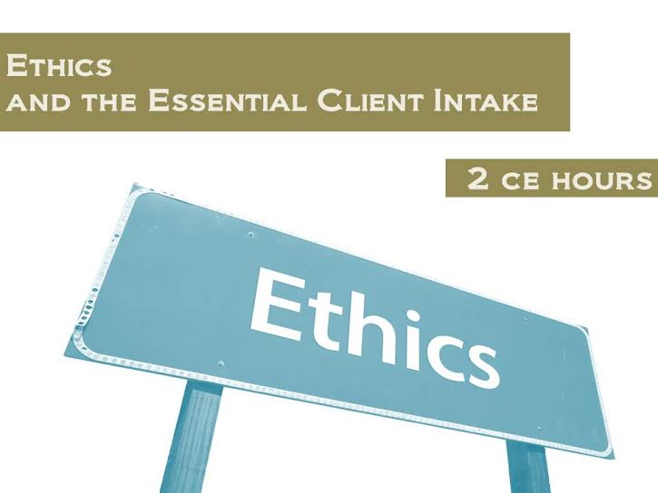 Ethics and the Essential Client Intake - 2 CE hours - Spa & Bodywork Market