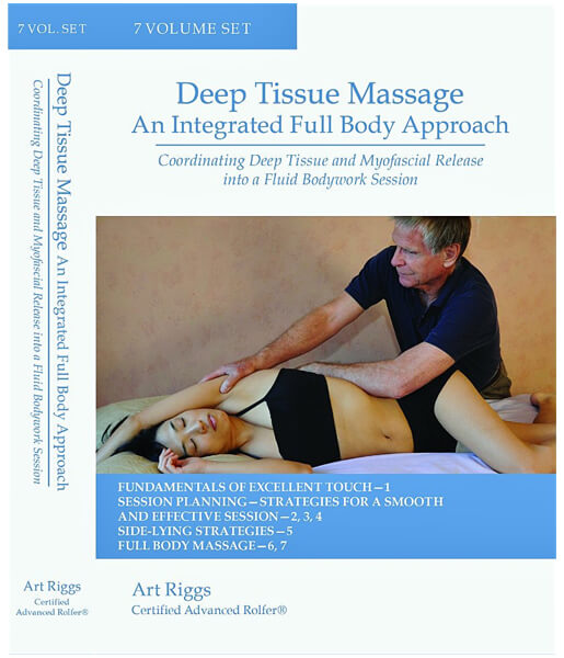 Deep Tissue Massage An Integrated Full Body Approach 7 DVD Set - Art Riggs