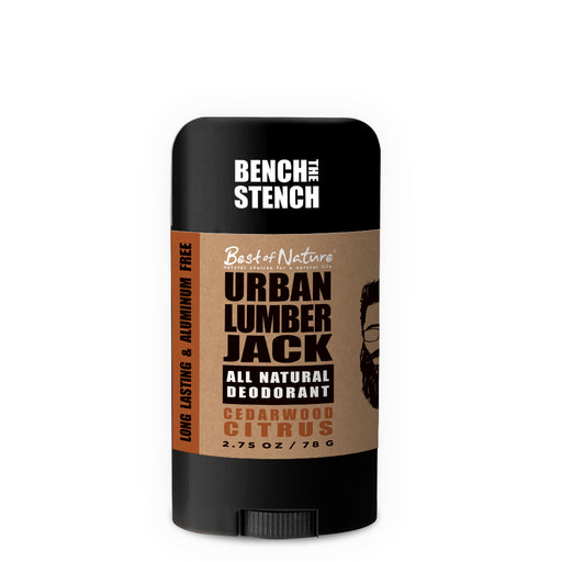 Urban Lumberjack Natural Deodorant - Cedarwood Citrus - Spa & Bodywork Market