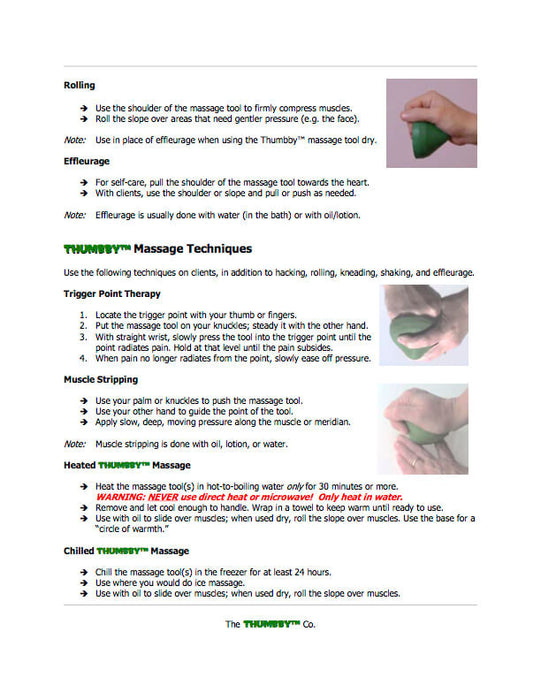 Thumbby Deep Tissue Massage & Trigger Point Tool