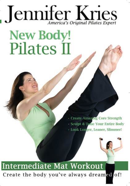 New Body Pilates II Intermediate Mat Workout Video on DVD - Jennifer K —  Spa & Bodywork Market