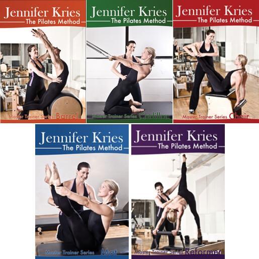 Pilates Master Trainer Series 5 Video DVD Set - Jennifer Kries