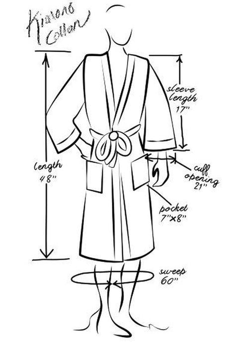 Kimono Robe - Cozy Waffle Weave
