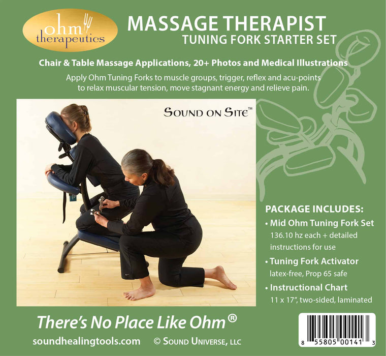Massage Therapist's Tuning Fork Starter Set
