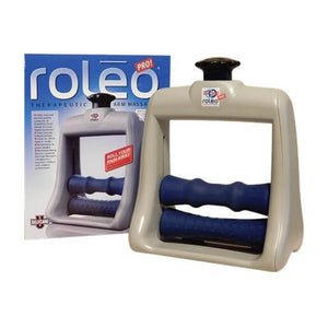 Roleo Hand, Wrist & Arm Massage Tool w Best of Nature Muscle Ache Remedy Roll On